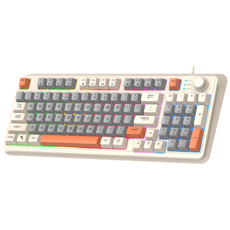 K82 94-Key RGB Dual-Mode Gaming Keyboard PERSIAN store