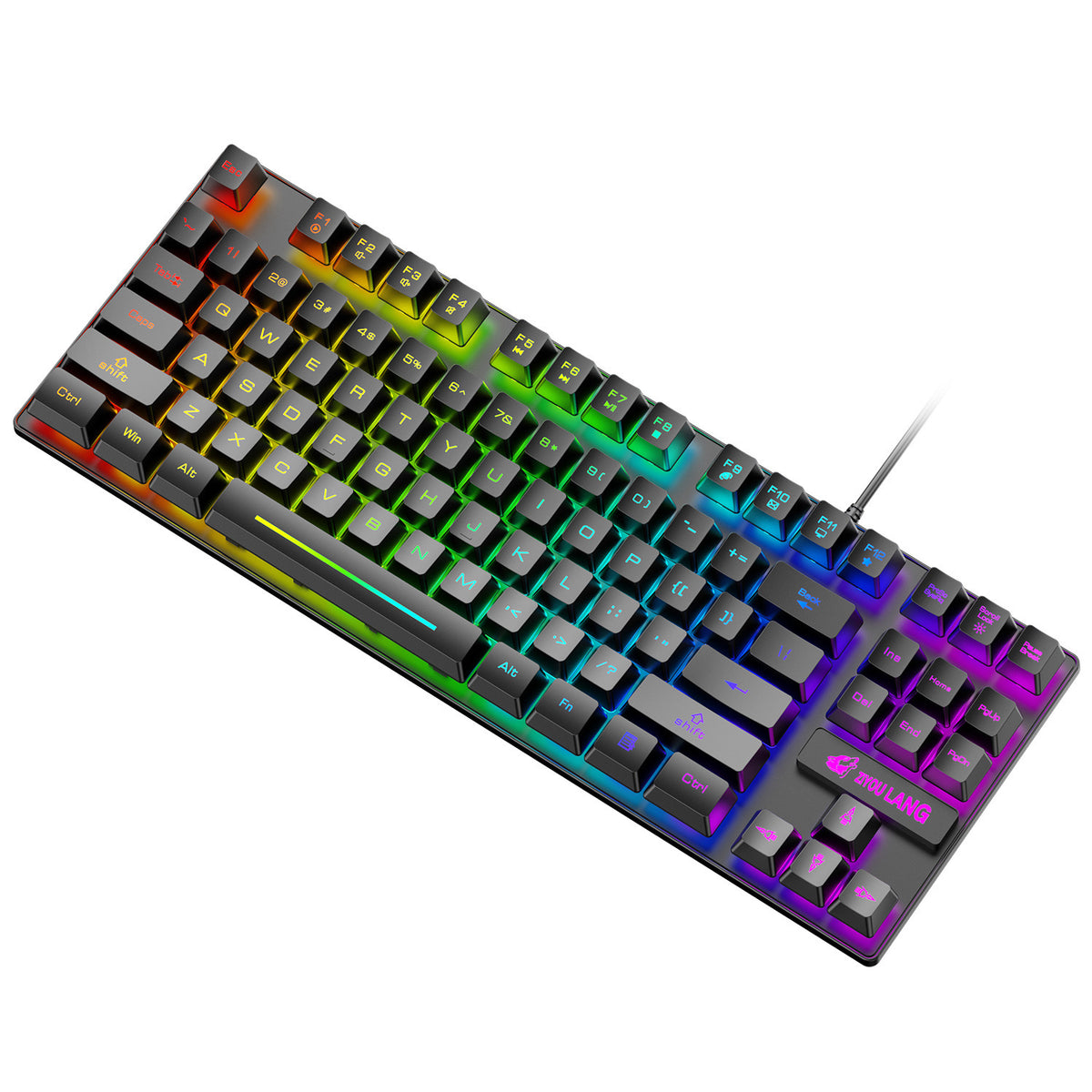 K16 87-Key RGB Wired Gaming Keyboard PERSIAN store