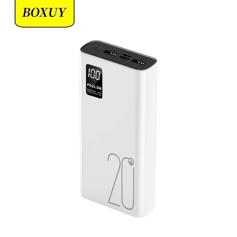 BOXUY 20000mAh Power Bank | 22.5W Fast Charging USB-C PERSIAN