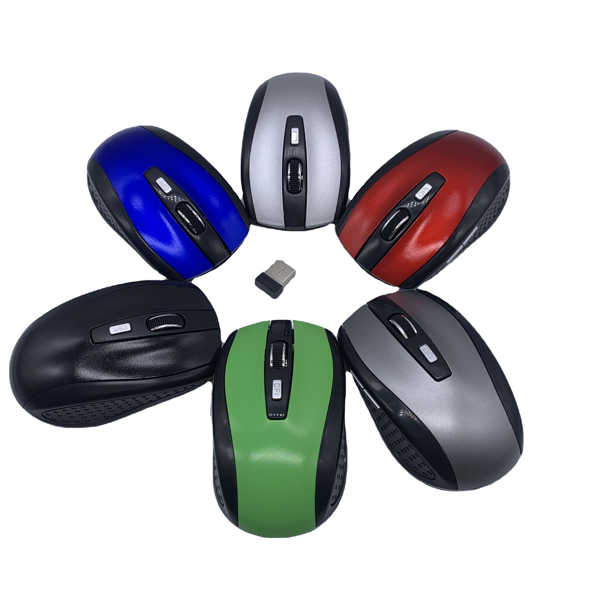 7500 Wireless Gaming Mouse 1600DPI | 2.4G USB Optical Mouse with 6 Buttons, LED Backlight & Ergonomic Design PERSIAN store