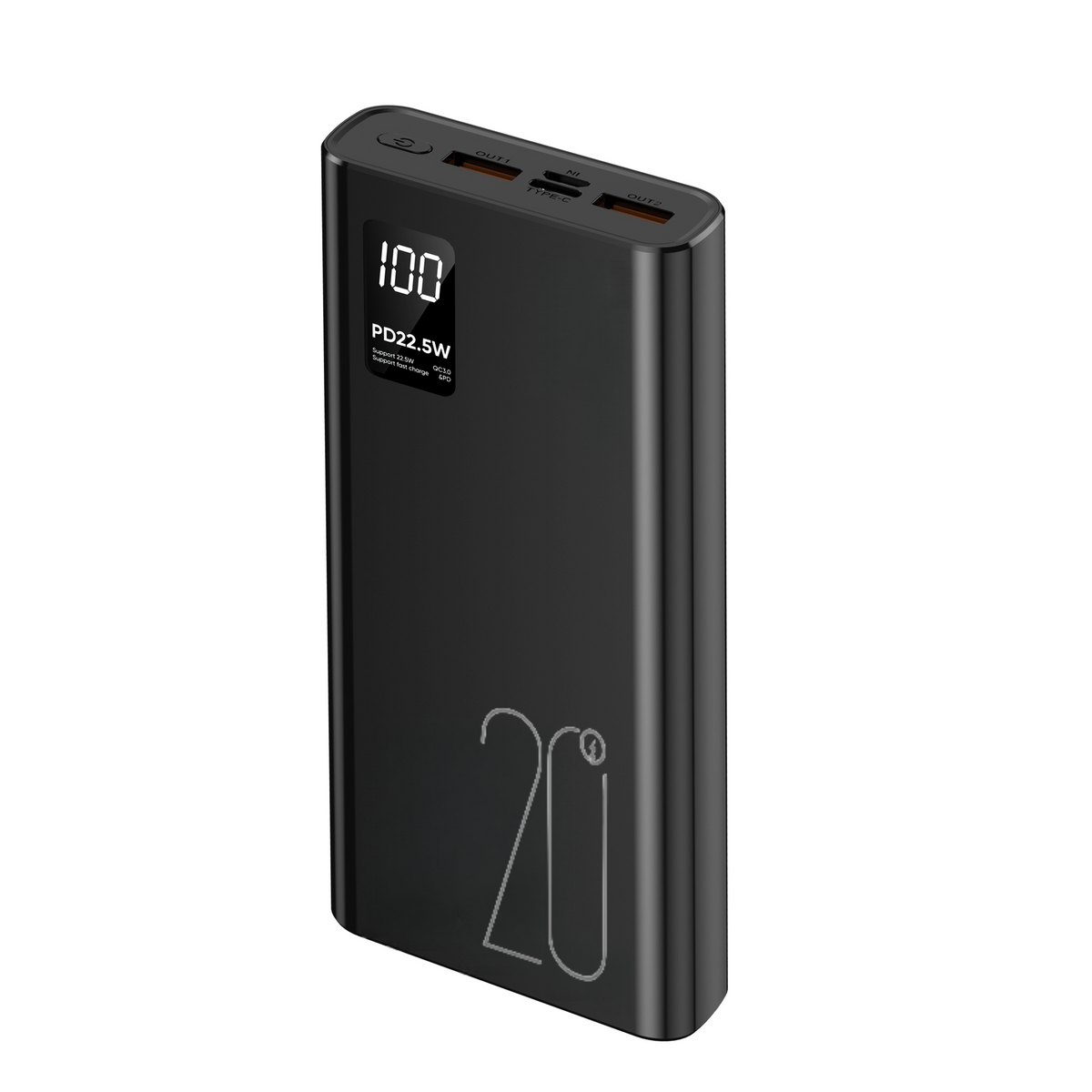 BOXUY 20000mAh Power Bank | 22.5W Fast Charging USB-C PERSIAN