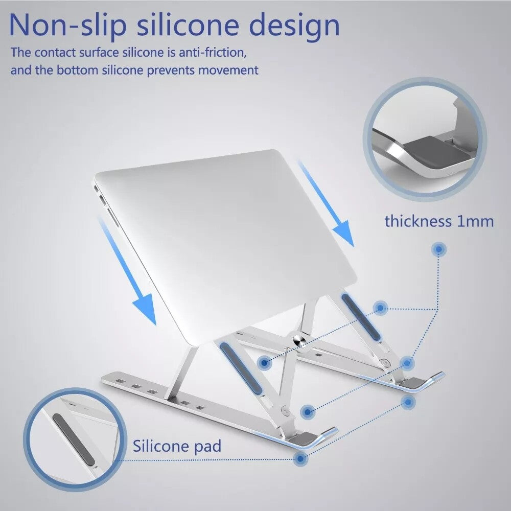 Foldable Adjustable Aluminum Laptop & Tablet Stand – Ergonomic & Portable PERSIAN store