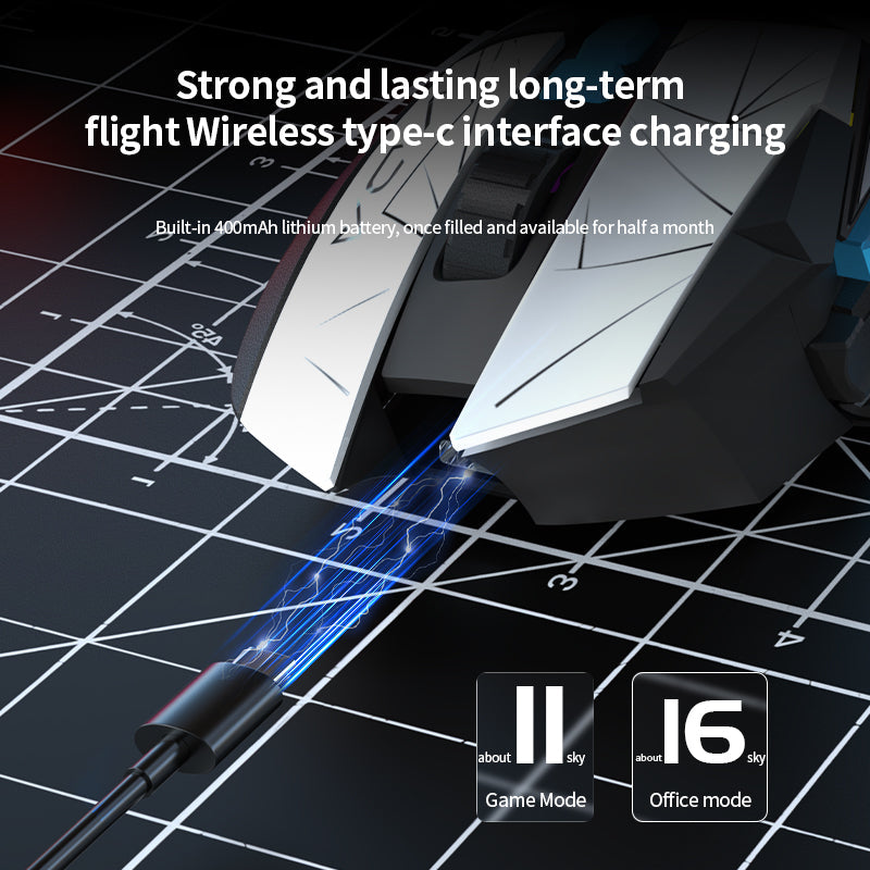 G502 Ergonomic Gaming Mouse – Tri-Mode Wireless, USB Rechargeable & 4000 DPI PERSIAN
