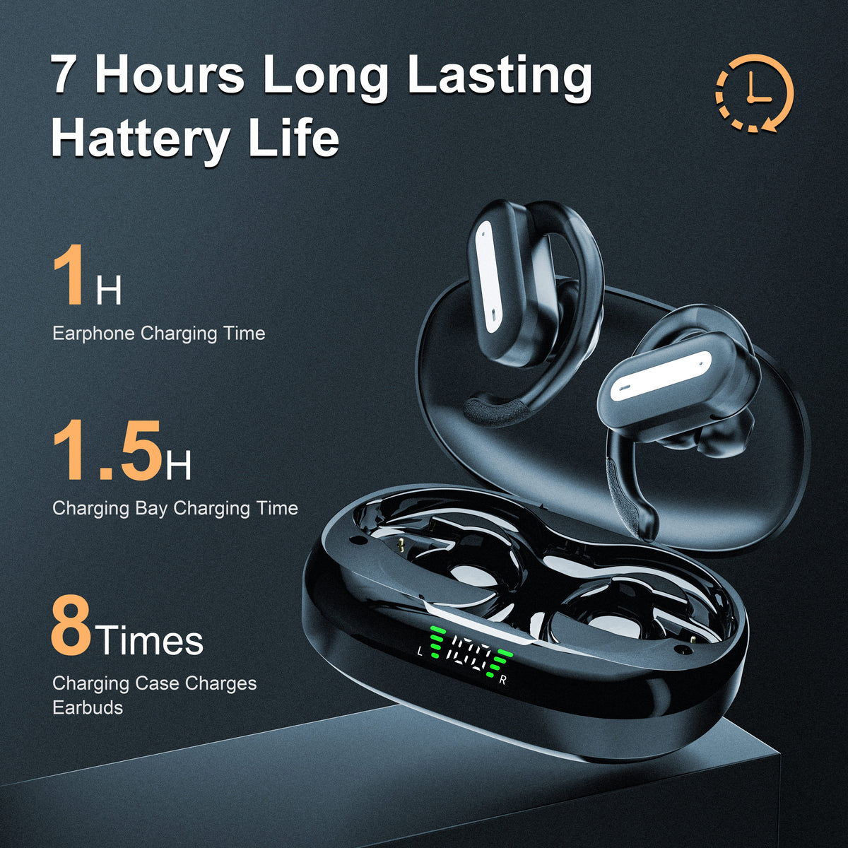 OWS TWS Open-Ear Earphones | Bluetooth 5.4 Gaming Earbuds PERSIAN