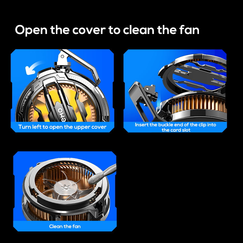 Magnetic Phone Cooler RGB Cooling Fan | Gaming Phone Cooler PERSIAN