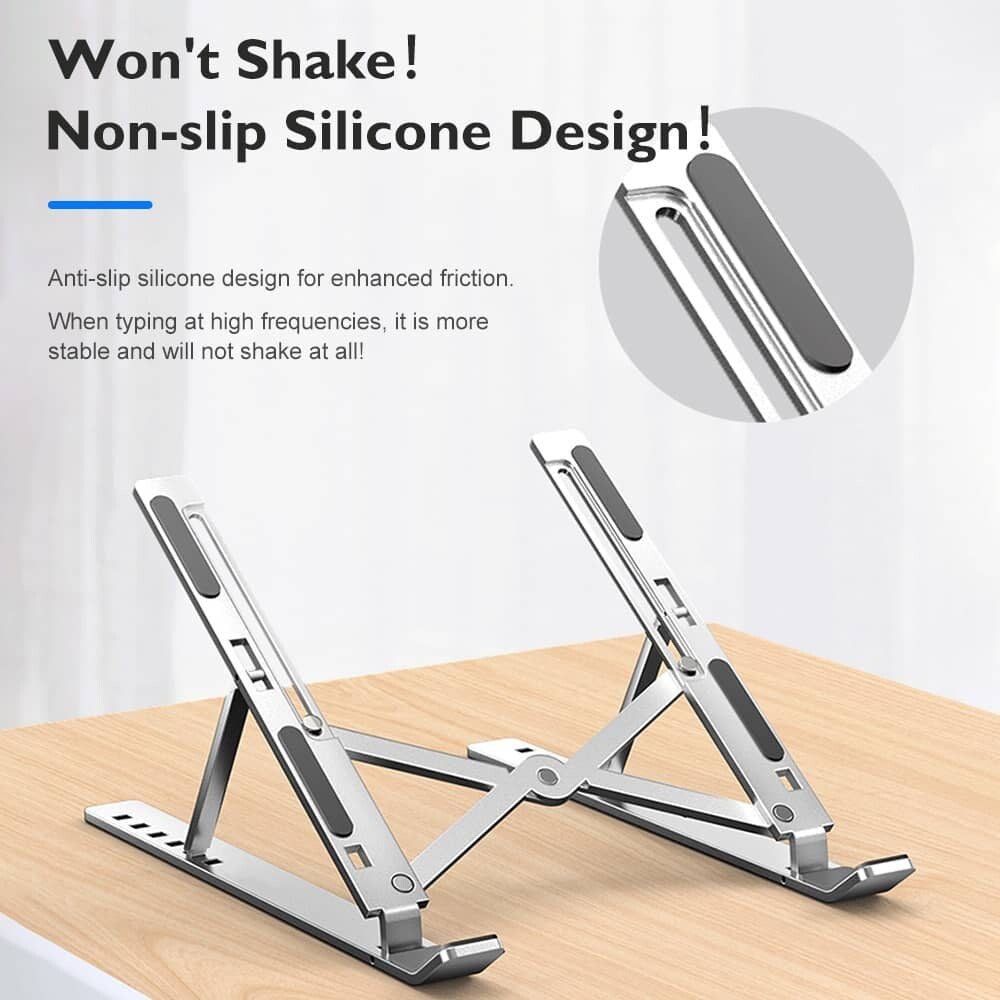 Foldable Adjustable Aluminum Laptop & Tablet Stand – Ergonomic & Portable PERSIAN store