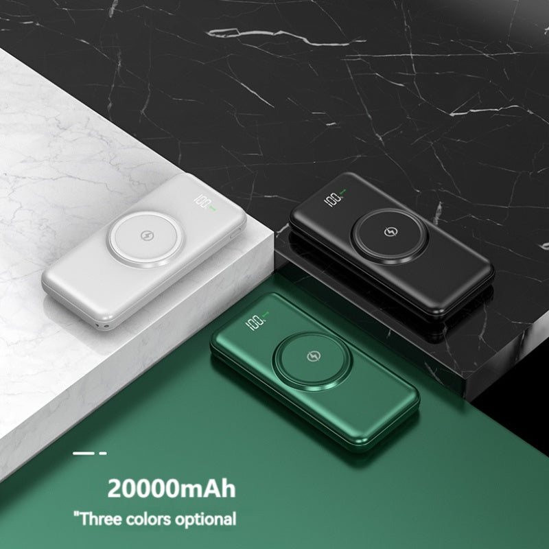 MXH 20000mAh Wireless Power Bank | Fast Charger & LED Display PERSIAN