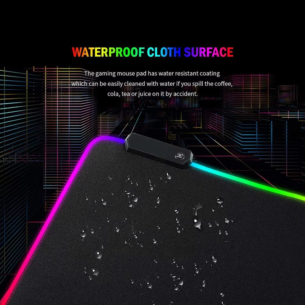 Large RGB Gaming Mouse Pad – 10 Lighting Effects, Non-Slip Rubber Base & 780×300mm Extended Design PERSIAN store