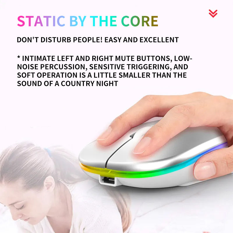 2.4G Wireless RGB Rechargeable Gaming Mouse PERSIAN store