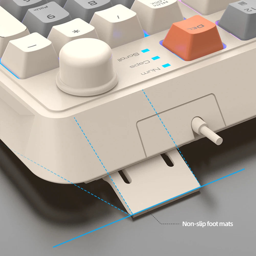 K82 94-Key RGB Dual-Mode Gaming Keyboard PERSIAN store