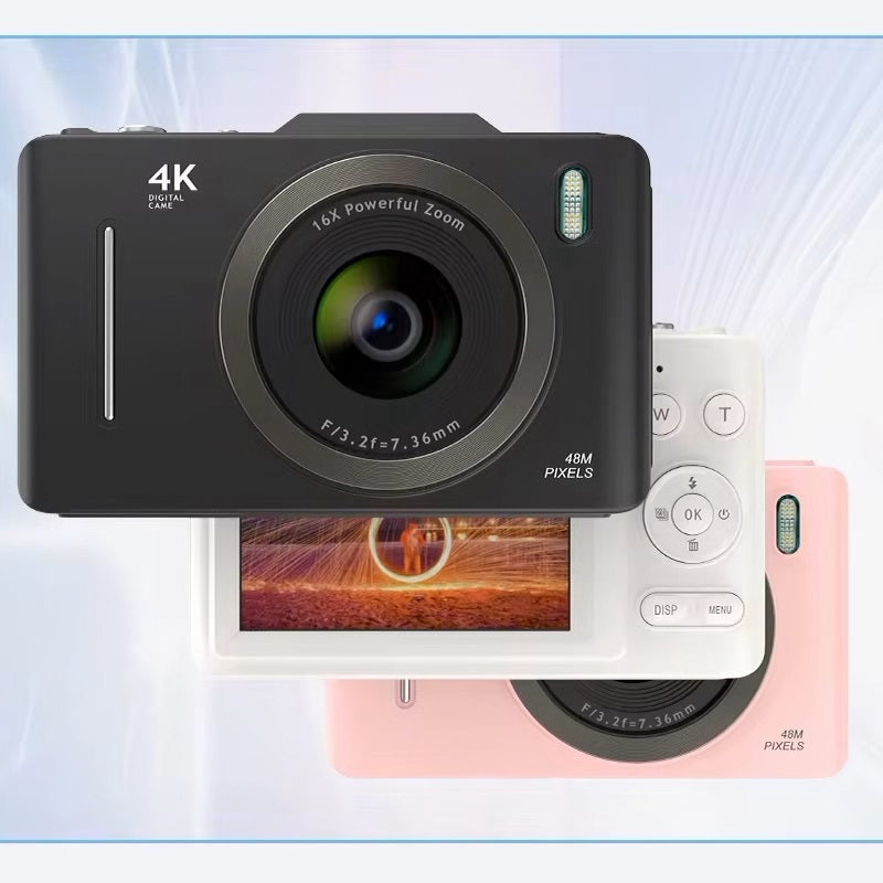 H16 48MP Digital Camera with 16X Zoom | 2.8" IPS HD Camera with Anti-Shake, CMOS Sensor & 1080P Video PERSIAN store