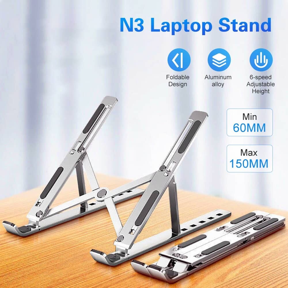 Foldable Adjustable Aluminum Laptop & Tablet Stand – Ergonomic & Portable PERSIAN store