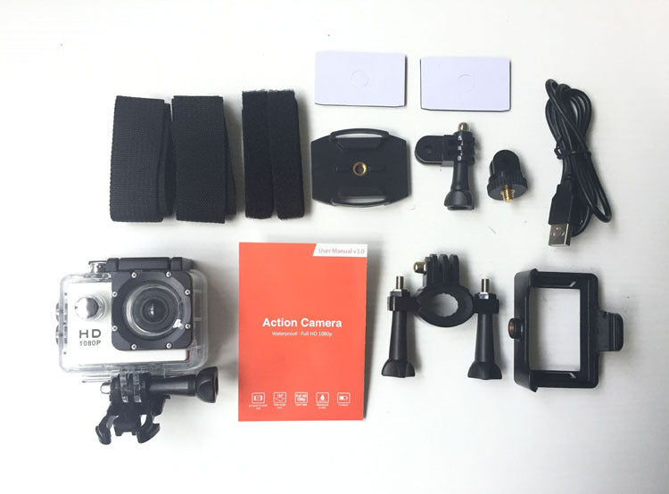 SJ9000 WiFi 4K Action Camera | 1080P HD Sports Camcorder with 30M Waterproof, 120° Wide Angle & Helmet Mount PERSIAN store