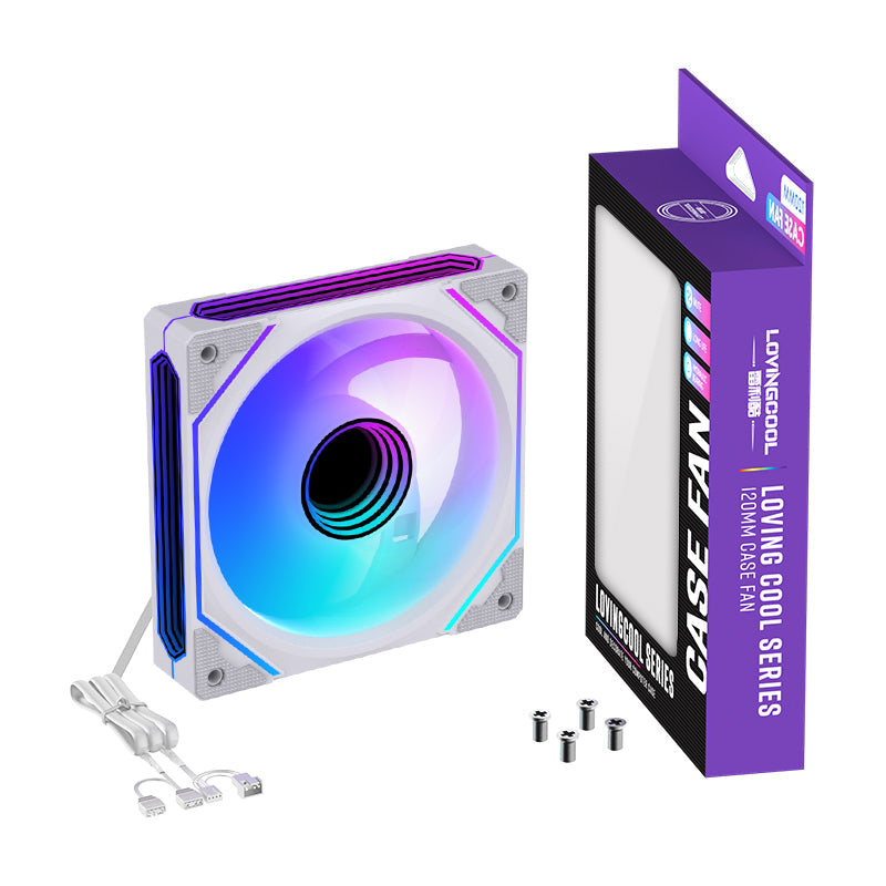 120mm RGB PC Case Fan – High Airflow, Low Noise & Fluid Bearing Cooling Fan PERSIAN store