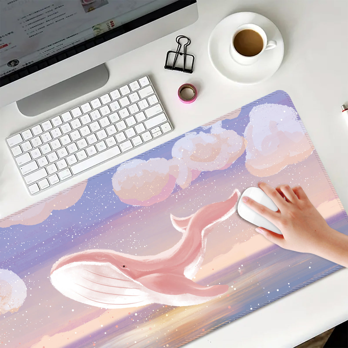 Custom 800×300mm Gaming Mouse Pad | Natural Rubber Desk Mat with Water-Resistant Surface, Custom Logo & Print PERSIAN store
