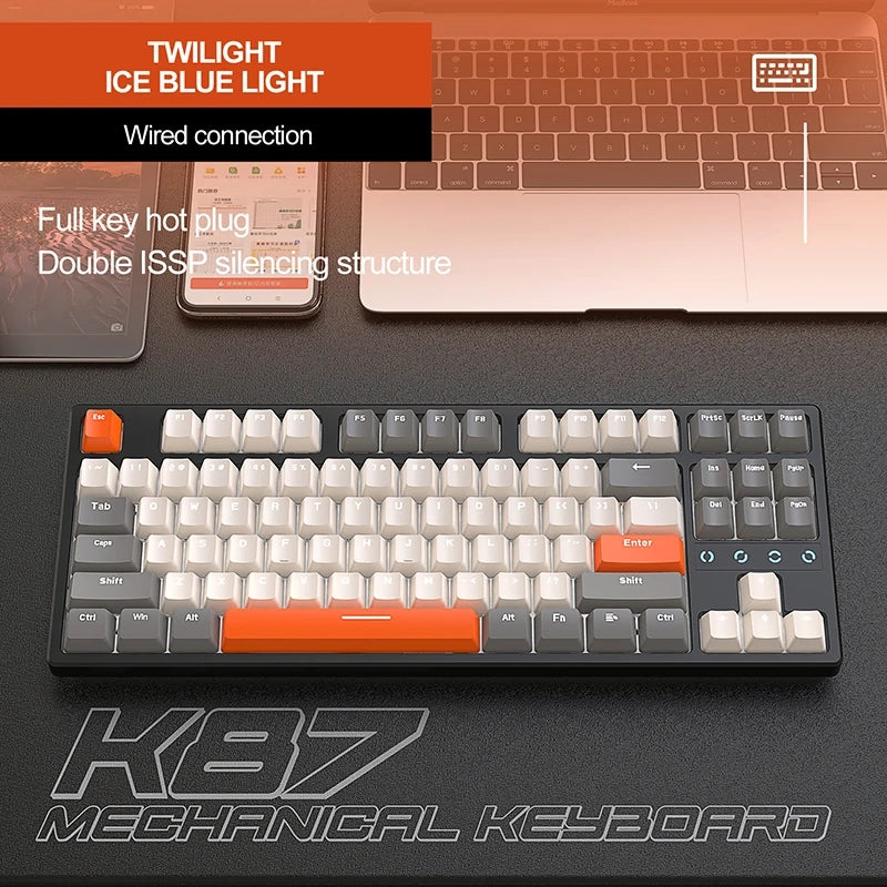 K87 87-Key RGB Hot-Swap Mechanical Gaming Keyboard PERSIAN store