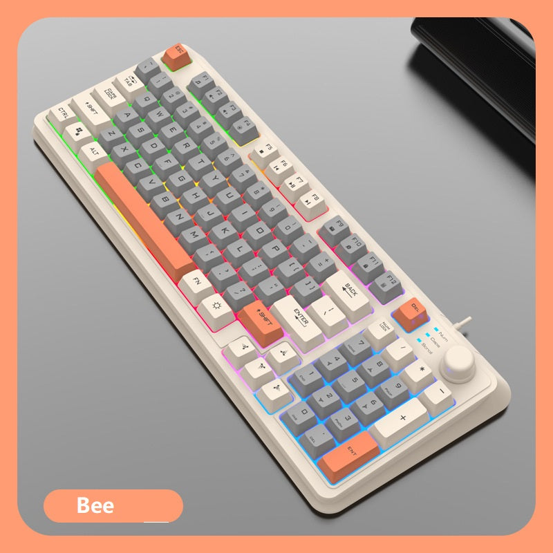 K82 94-Key RGB Dual-Mode Gaming Keyboard PERSIAN store